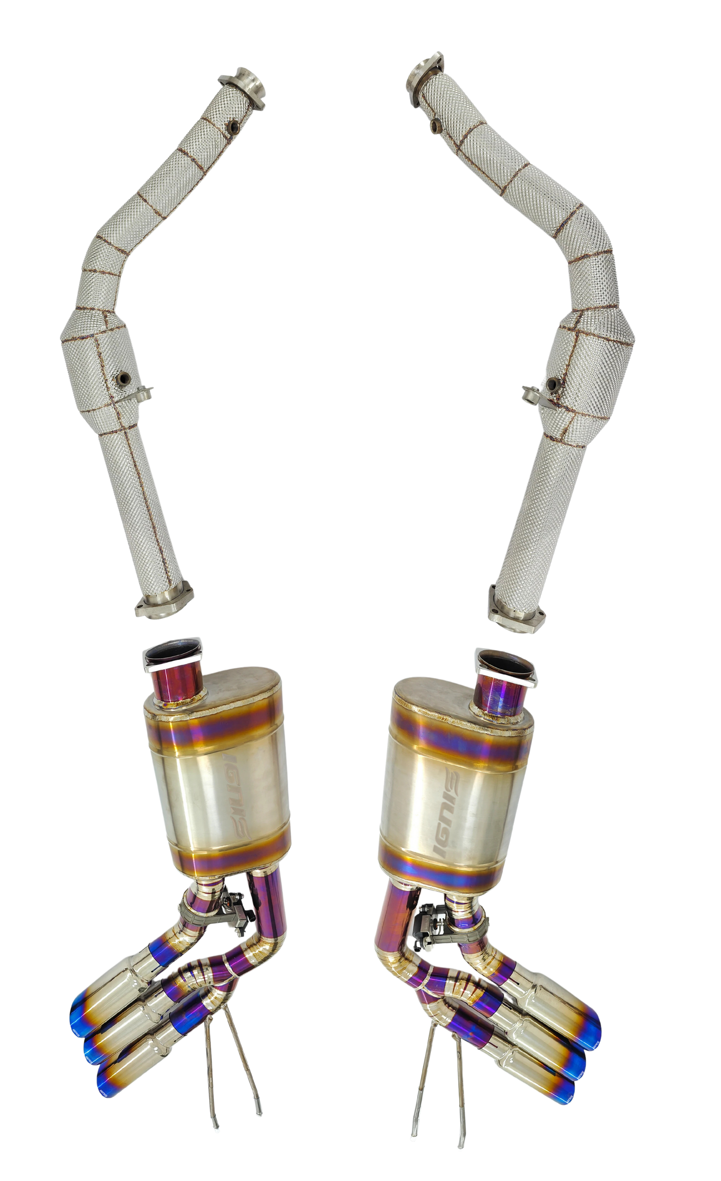 Mercedes W463 AMG G63 Valved Titanium Cat-Back Exhaust (13-18)