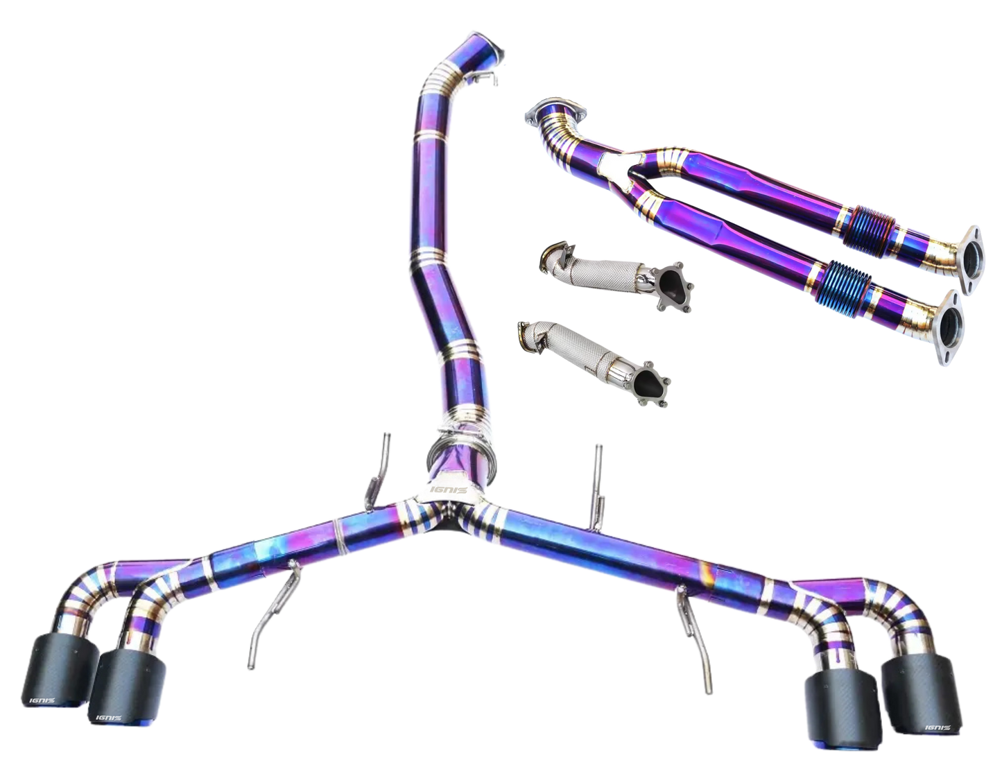 Nissan R35 GT-R Titanium Race Cat-Back Exhaust (09-24)