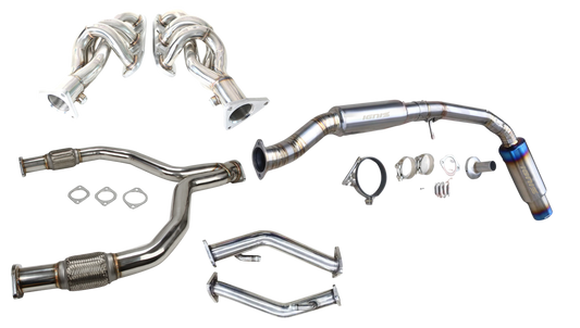 Nissan Z33 350Z Titanium Race Single Exit Cat-Back Exhaust (03-09)