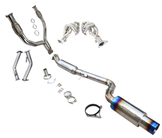 Nissan Z34 370Z Titanium Race Single Exit Cat-Back Exhaust (09-20)