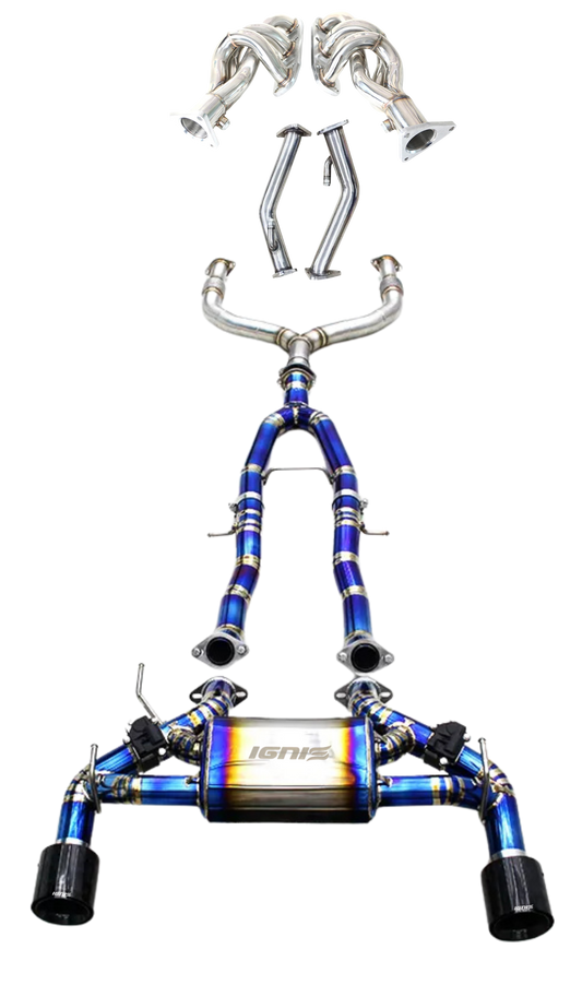 Nissan Z34 370Z Valved Titanium Cat-Back Exhaust (09-20)