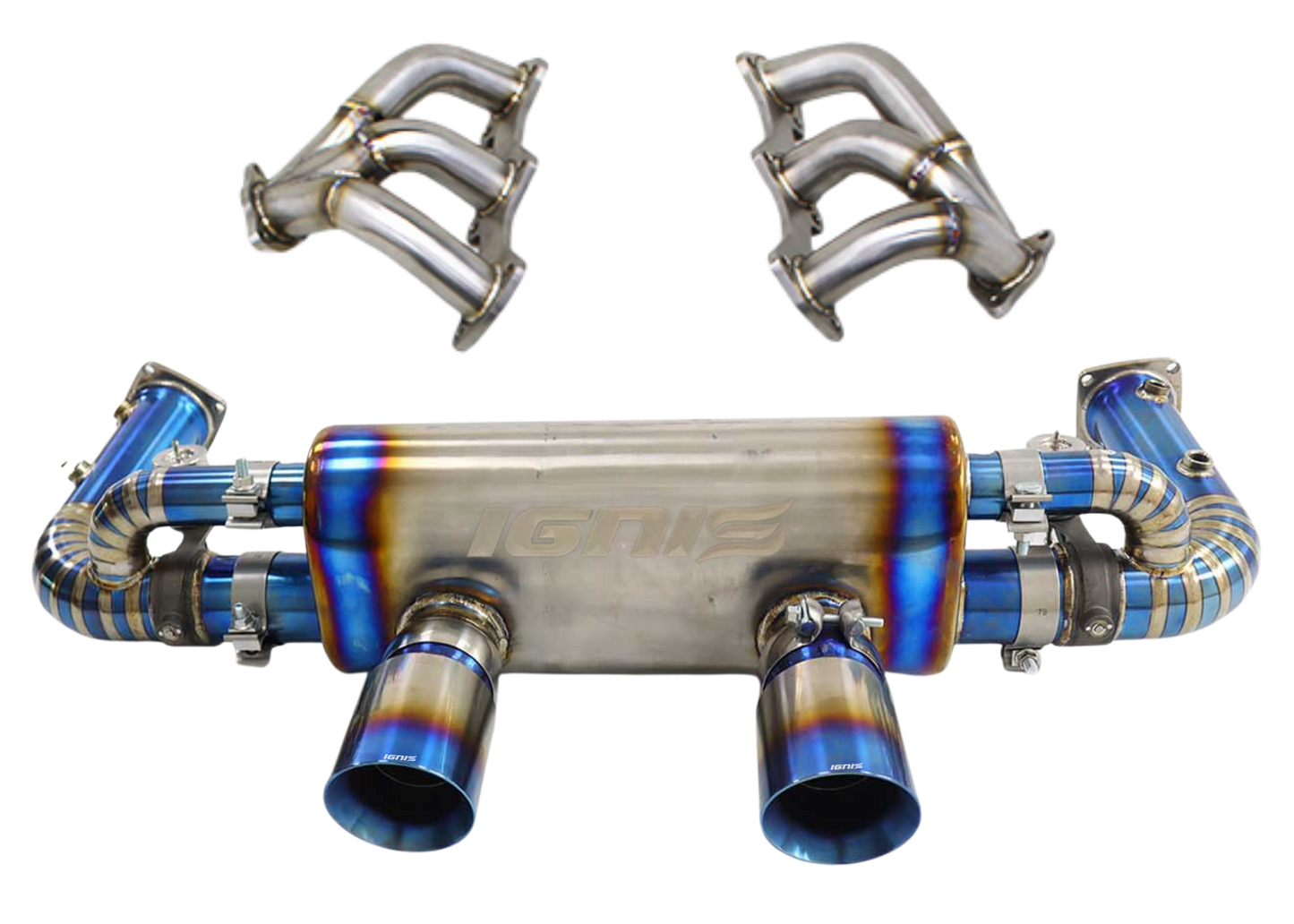 Porsche 911 (991.2) Carrera /S/4/4S/GTS/Targa/Cabriolet Valved Titanium Exhaust System (17-19)