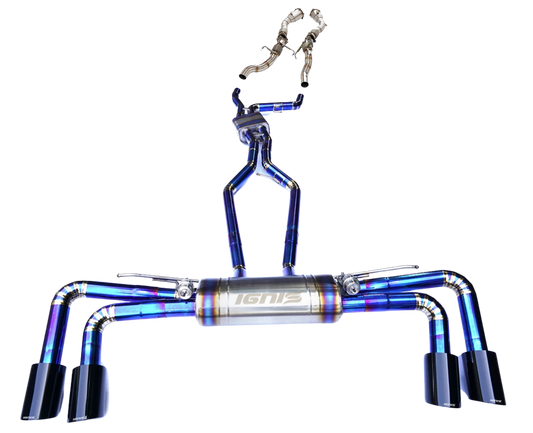 Porsche 958.2 Cayenne S / GTS Valved Titanium Cat-Back Exhaust (15-18)