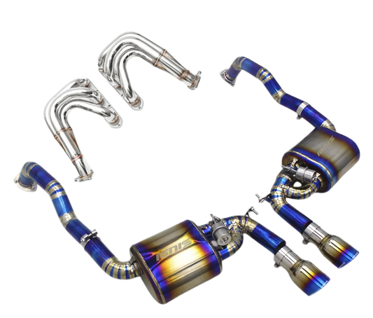 Porsche 987.1 Boxster / Cayman Valved Titanium Exhaust System (05-08)