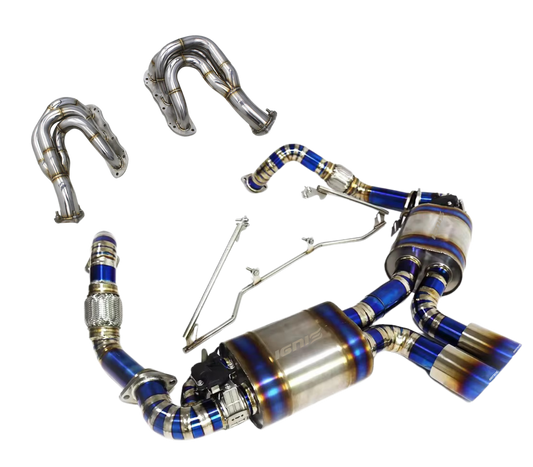 Porsche 987.2 Boxster / Cayman / Spyder / Cayman R Valved Titanium Exhaust System (09-12)