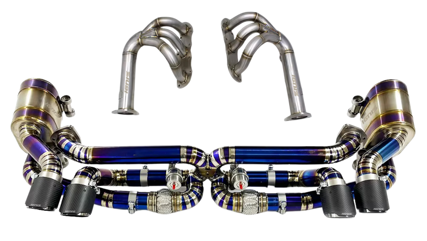 Porsche 911 (991.1) Carrera /S/4/4S/GTS/Targa/Cabriolet Valved Titanium Exhaust System (12-16)