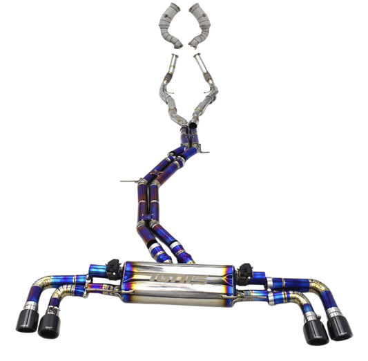 Porsche 9Y0 Cayenne S Valved Titanium Cat-Back Exhaust (19-23)