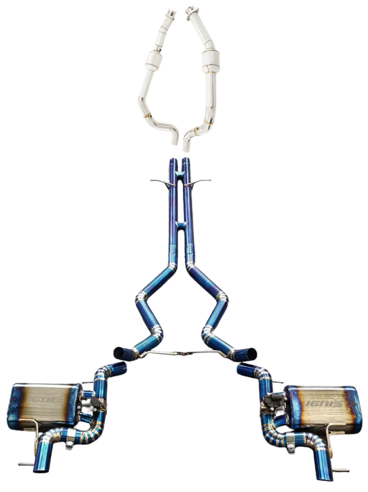 Range Rover Sport SE / HSE / SVR Valved Titanium Cat-Back Exhaust (13-22)