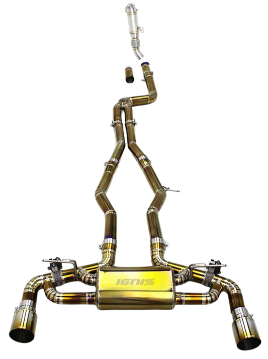 Toyota A90/A91 GR Supra Valved Titanium Cat-Back Exhaust (19-25)