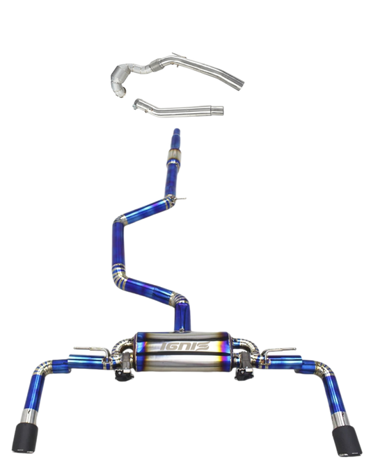 VW Mk8 Golf GTI Valved Titanium Cat-Back Exhaust (2022+)