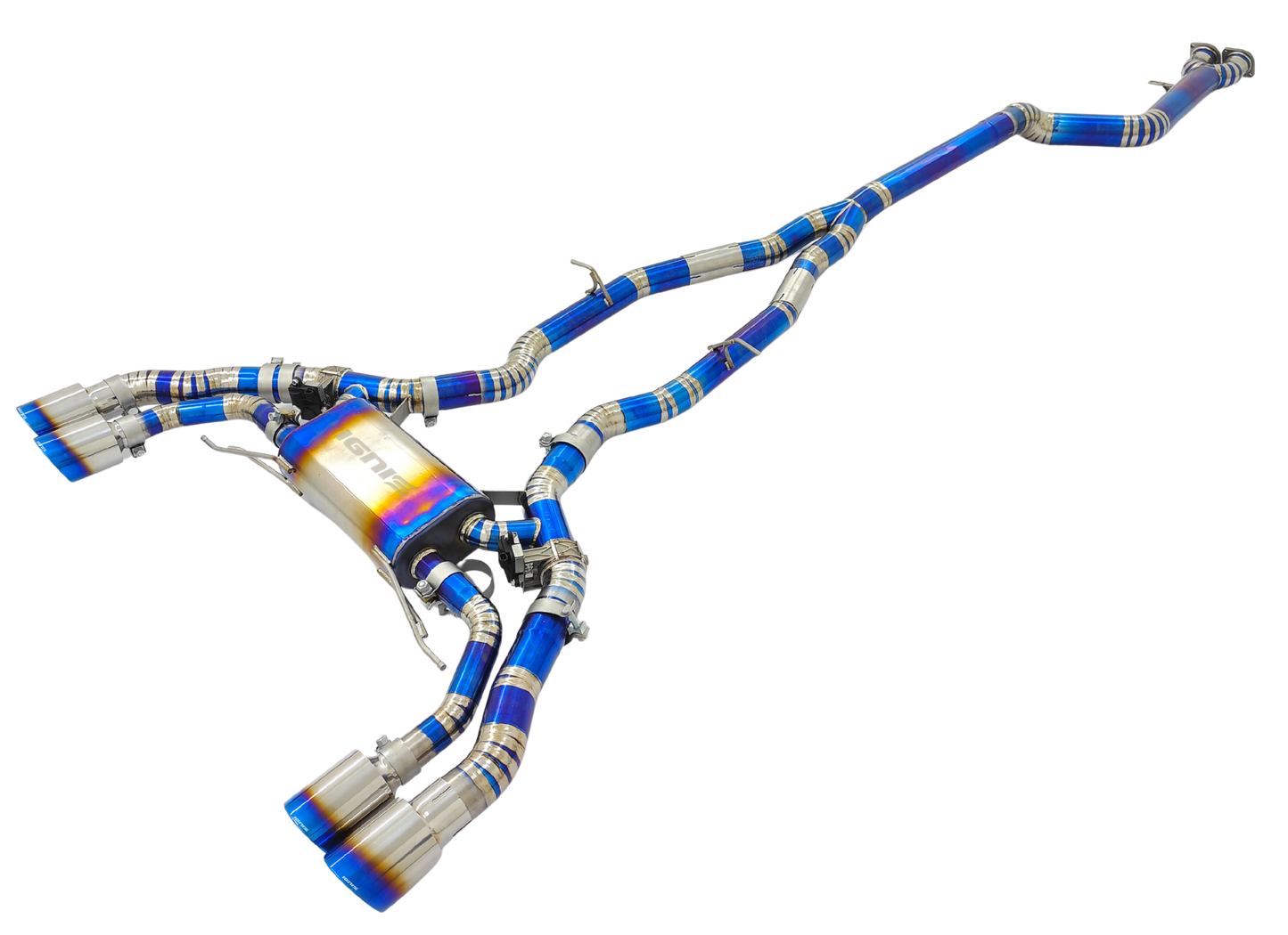 BMW F97 X3M / F98 X4M Valved Titanium Cat-Back Exhaust (S58, 2019+)