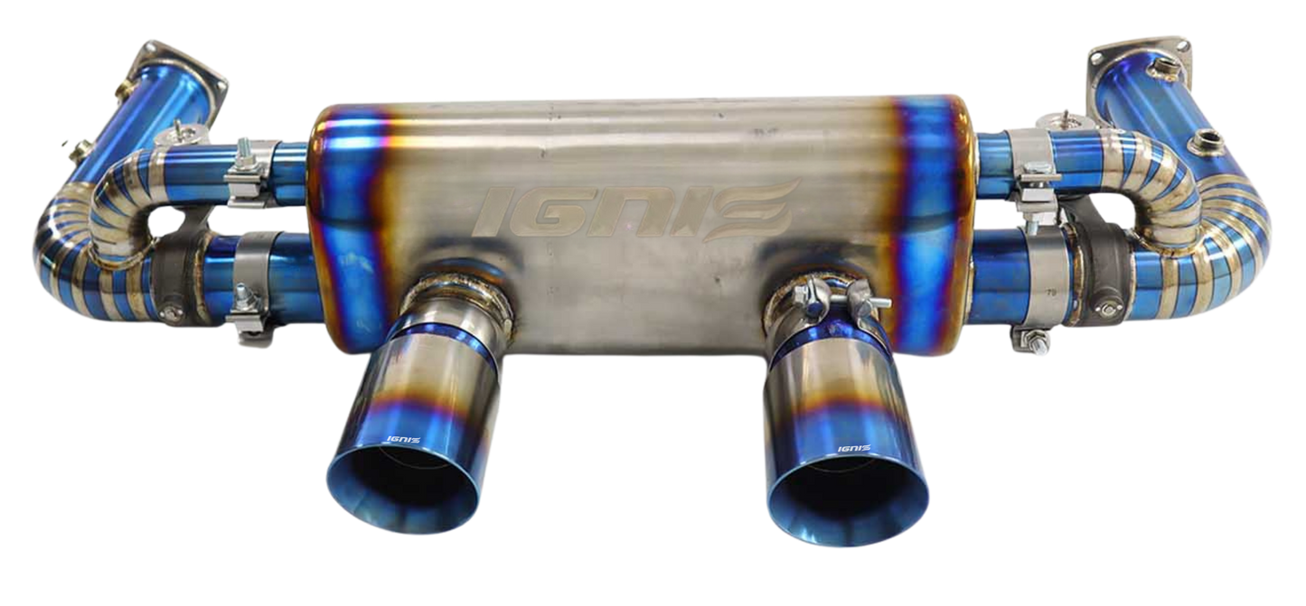 Porsche 911 (991.2) Carrera /S/4/4S/GTS/Targa/Cabriolet Valved Titanium Exhaust System (17-19)