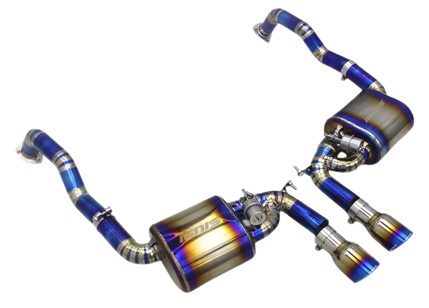 Porsche 987.1 Boxster / Cayman Valved Titanium Exhaust System (05-08)