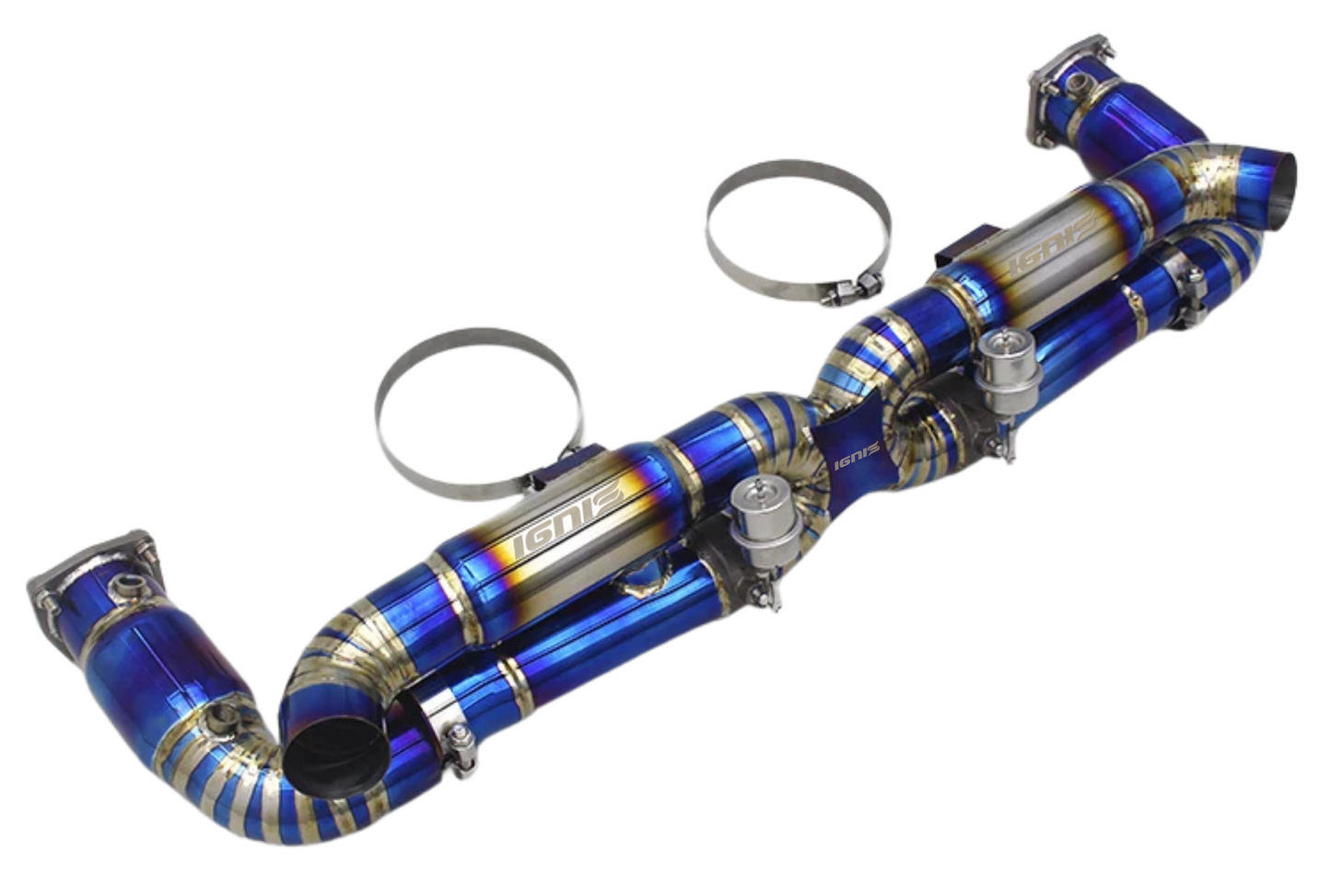 Porsche 911 (997.2) Turbo / Turbo S Valved Titanium Exhaust System (10-13)