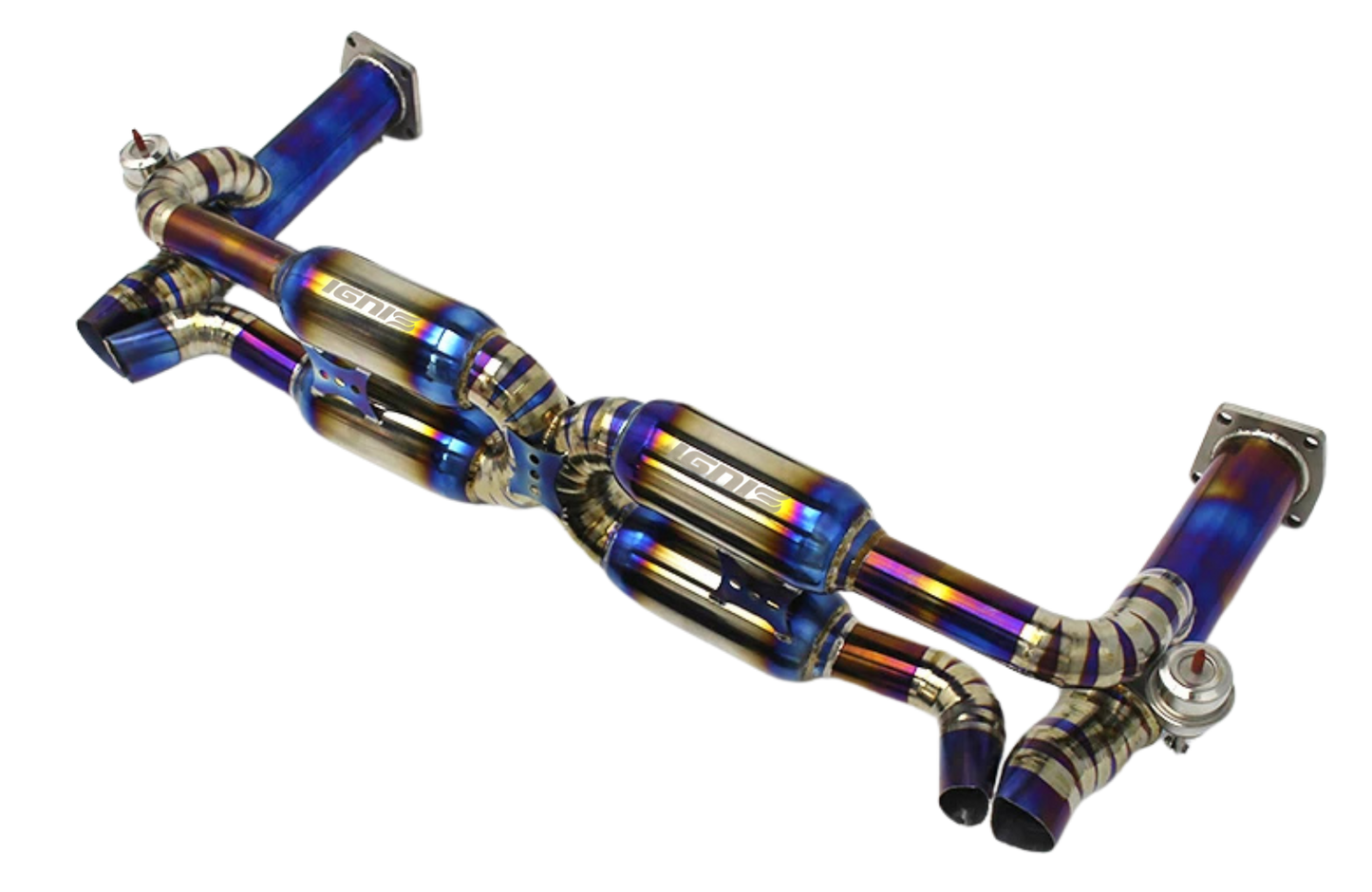 Porsche 911 (997.1) Turbo / Turbo S Valved Titanium Exhaust System (07-09)