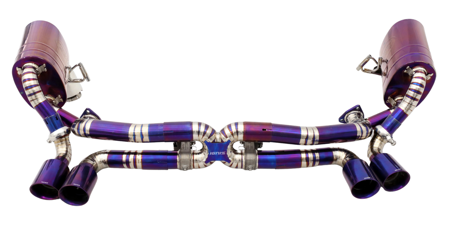 Porsche 911 (997.2) Carrera /S/4/4S/GTS/Targa/Cabriolet Valved Titanium Exhaust System (09-12)