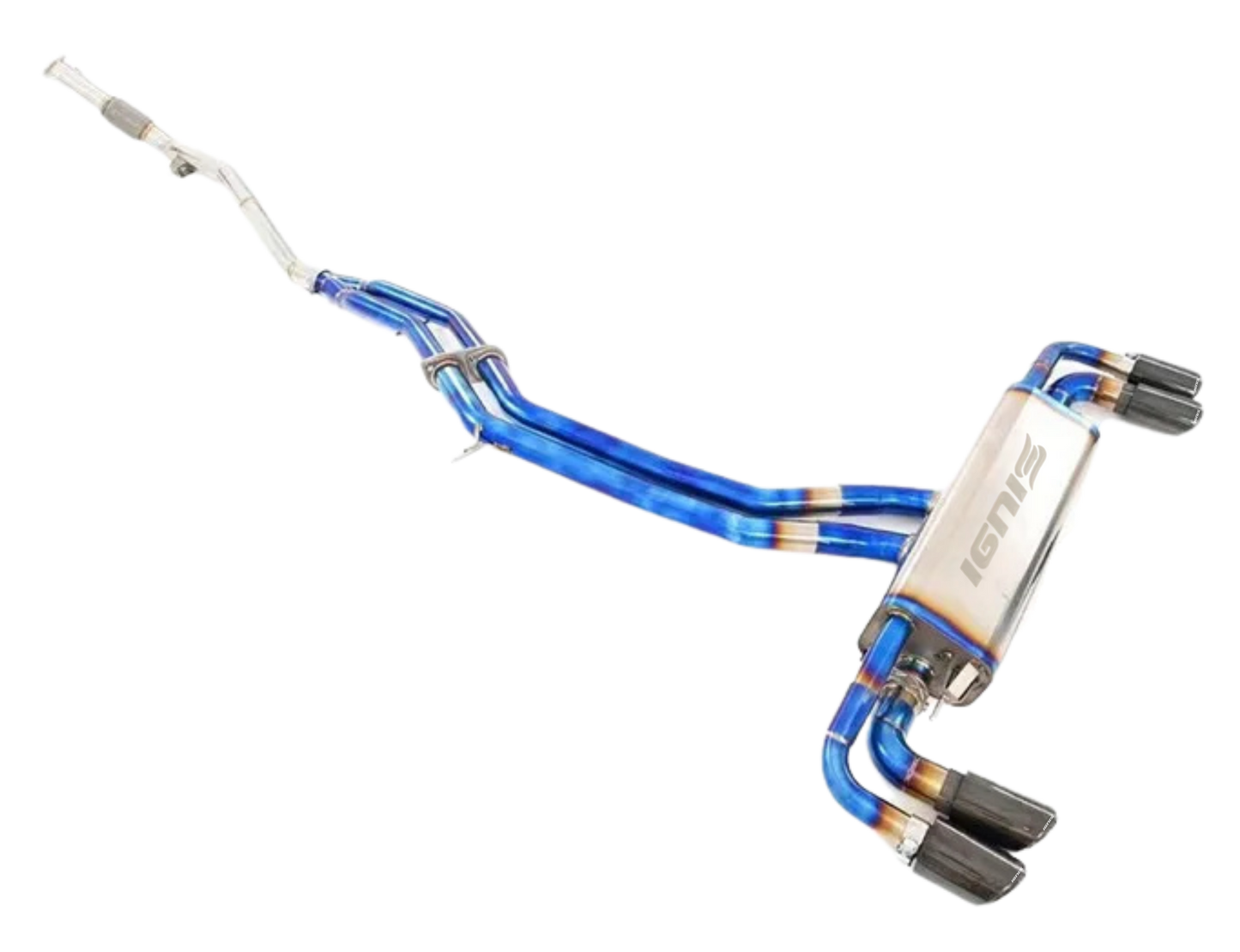 Porsche 9Y0 Cayenne Base / E-Hybrid / S E-Hybrid Valved Titanium Cat-Back Exhaust (2019+)