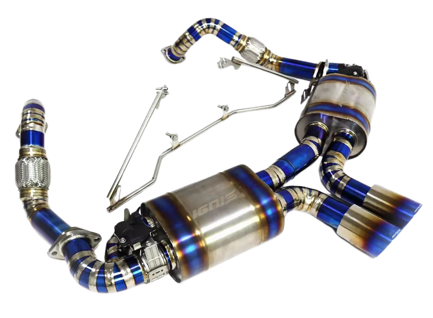 Porsche 987.2 Boxster / Cayman / Spyder / Cayman R Valved Titanium Exhaust System (09-12)