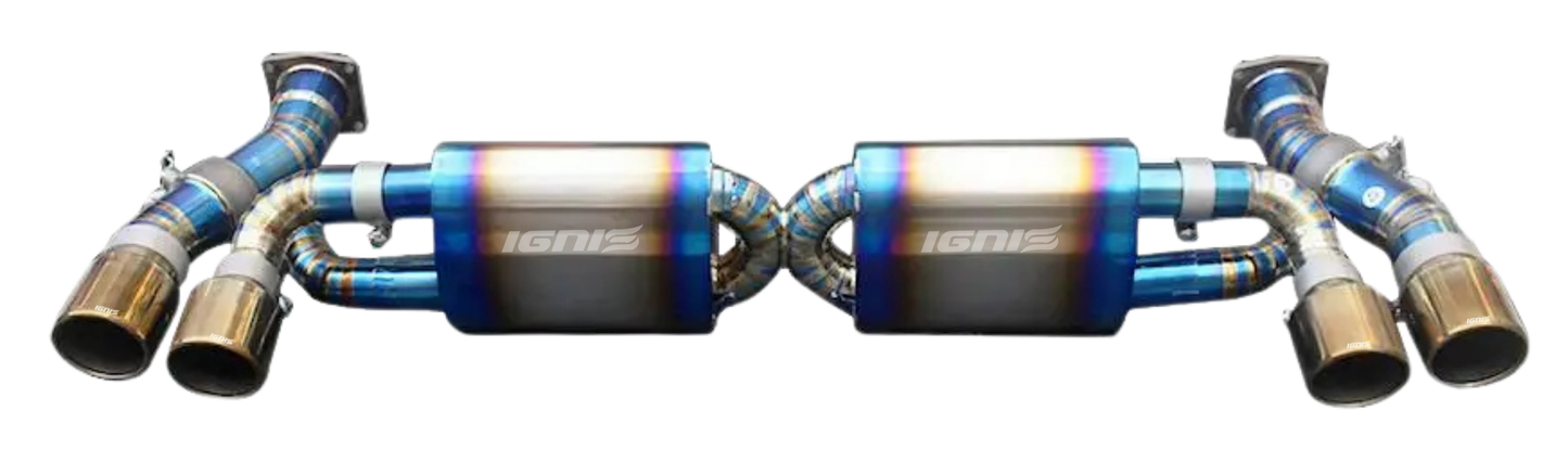 Porsche 911 (991) Turbo / Turbo S Valved Titanium Exhaust System (14-19)