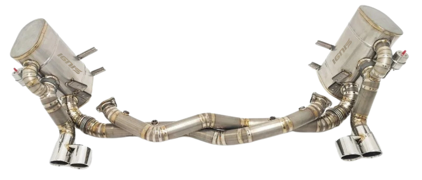 Porsche 911 (997.1) Carrera /S/4/4S/GTS/Targa/Cabriolet Valved Titanium Exhaust System (05-08)