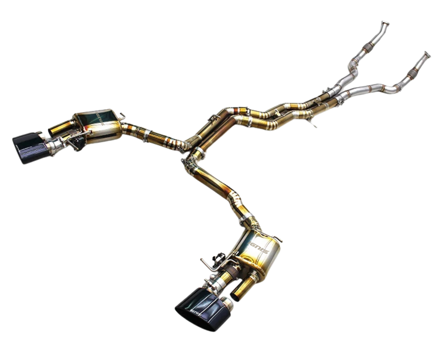 Audi C8 RS6/RS7 Valved Titanium Cat-Back Exhaust (2019+)