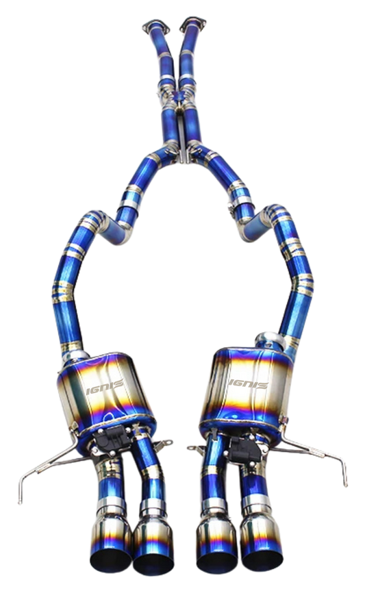 Chevrolet C7 Corvette Valved Titanium Cat-Back Exhaust (14-19)