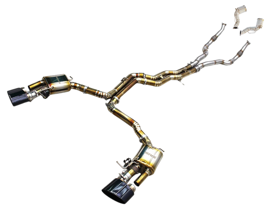 Audi C8 RS6/RS7 Valved Titanium Cat-Back Exhaust (2019+)