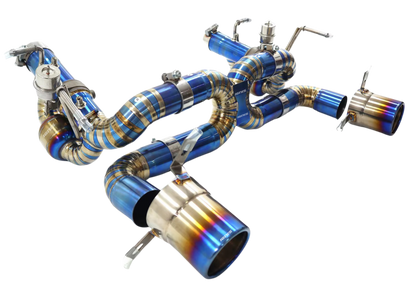 Ferrari F8 Tributo / Spider Valved Titanium F1 Race Exhaust System (19-23)