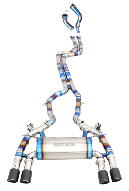BMW F87 M2 Competition Valved Titanium Cat-Back Exhaust (S55, 19-21)