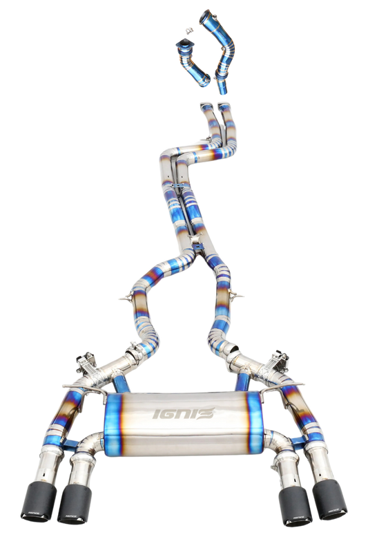 BMW F87 M2 Competition Valved Titanium Cat-Back Exhaust (S55, 19-21)