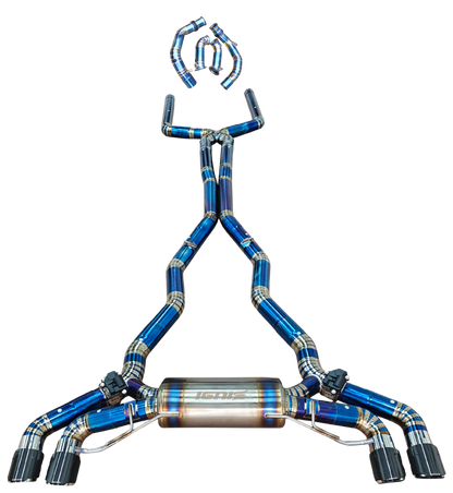 BMW F90 M5 Valved Titanium Cat-Back Exhaust (18-23)