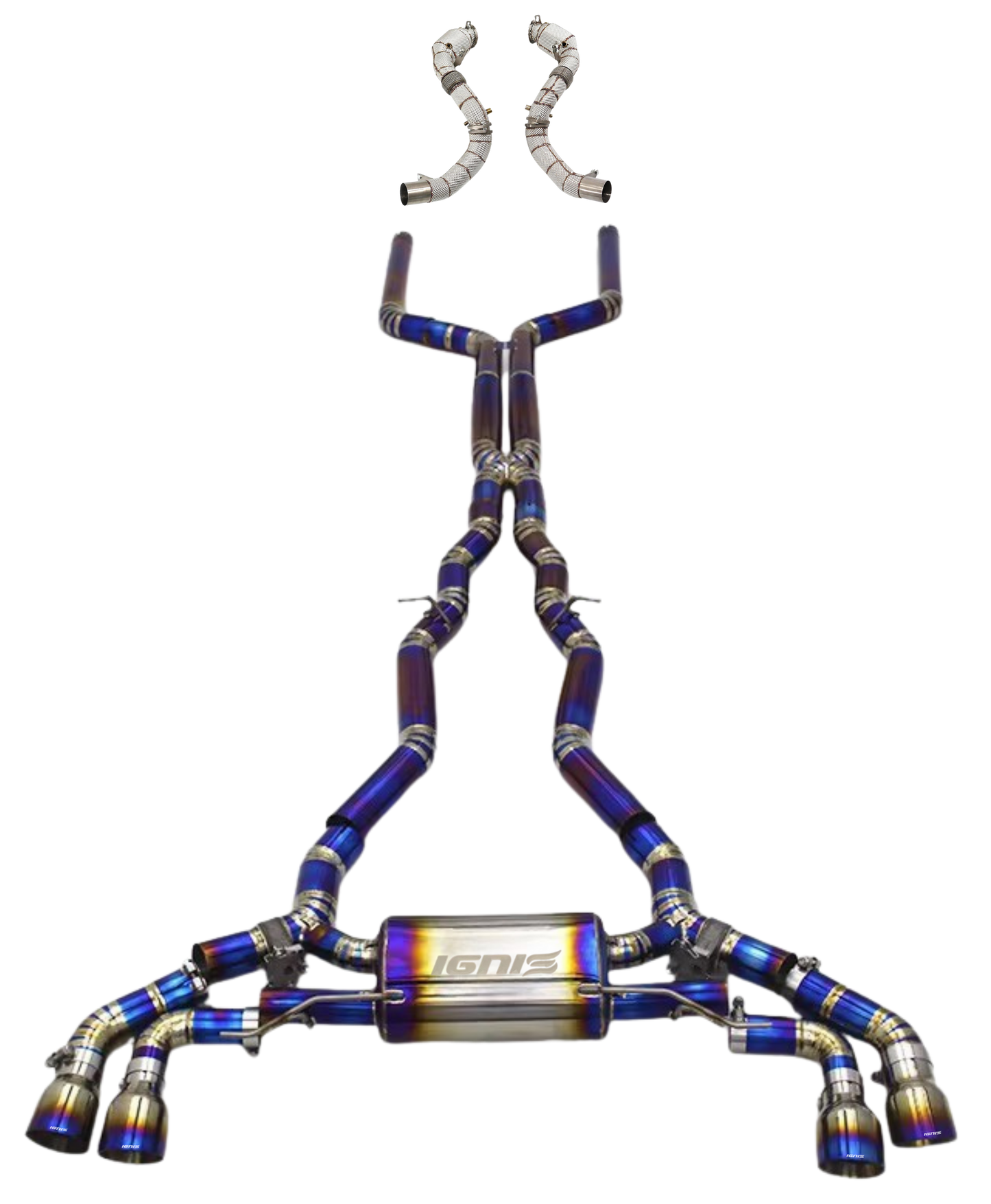 BMW G07 X7 M50i / Alpina XB7 Valved Titanium Cat-Back Exhaust (N63, 20-22)