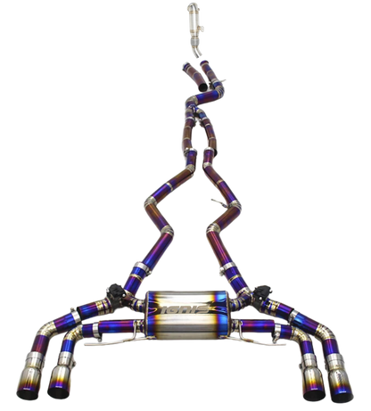BMW G20/G21 M340i & G22/G23/G26 M440i Valved Titanium Cat-Back Exhaust (2019+)