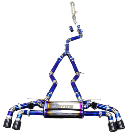 BMW G29 Z4 M40i Valved Titanium Cat-Back Exhaust w/ Quad Tips (2019+)