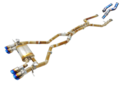 BMW G80/G81 M3 & G82/G83 M4 Valved Titanium Equal Length Cat-Back Exhaust (2021+)
