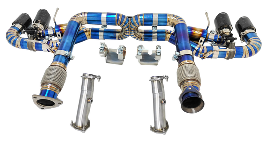 Chevrolet C8 Corvette Valved Titanium Cat-Back Exhaust (2020+)