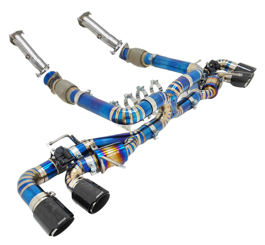 Chevrolet C8 Corvette Valved Titanium Cat-Back Exhaust (2020+)