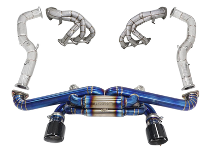 Porsche 718 (982) Cayman GT4 RS / Spyder RS Valved Titanium Exhaust System (2022+)