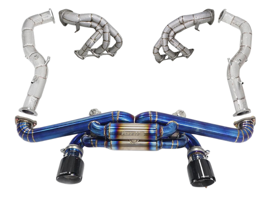 Porsche 718 (982) Cayman GT4 RS / Spyder RS Valved Titanium Exhaust System (2022+)