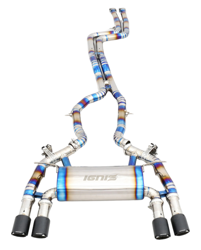 BMW F87 M2 Competition Valved Titanium Cat-Back Exhaust (S55, 19-21)
