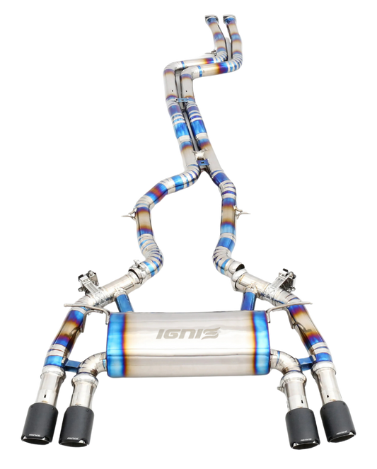 BMW F87 M2 Competition Valved Titanium Cat-Back Exhaust (S55, 19-21)