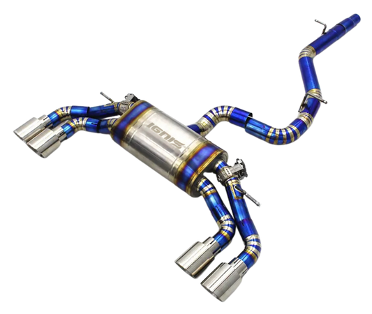 VW MK7/MK7.5 Golf R Valved Titanium Cat-Back Exhaust (13-21)