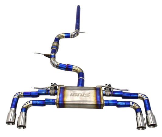 Seat/Cupra Leon Valved Titanium Cat-Back Exhaust (2013+)