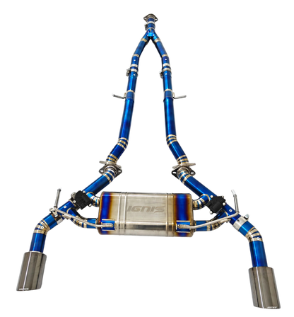 Infiniti Q50 VR30 Valved Titanium Cat-Back Exhaust (2016+)
