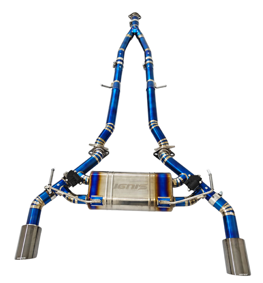 Infiniti Q60 VR30 Valved Titanium Cat-Back Exhaust (2017+)