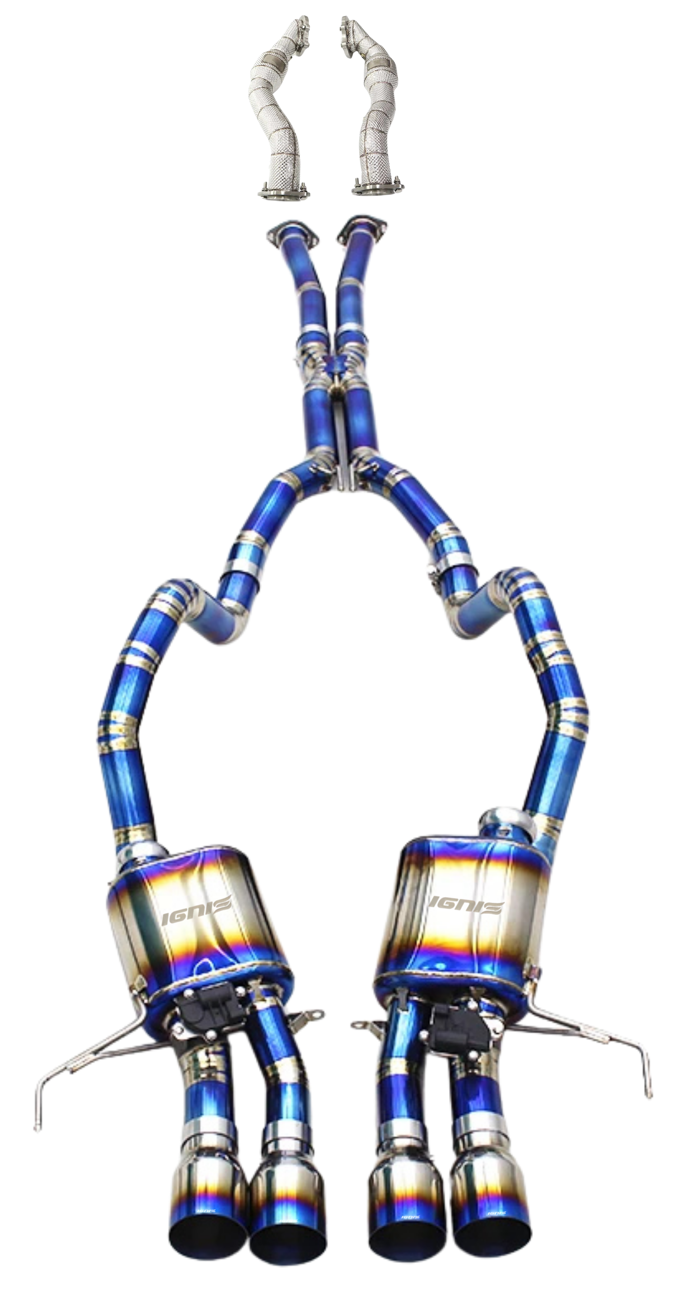 Chevrolet C7 Corvette Valved Titanium Cat-Back Exhaust (14-19)