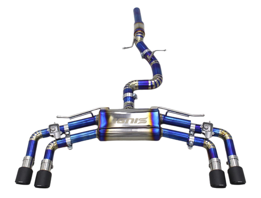 VW Mk8 Golf R Valved Titanium Cat-Back Exhaust (2022+)