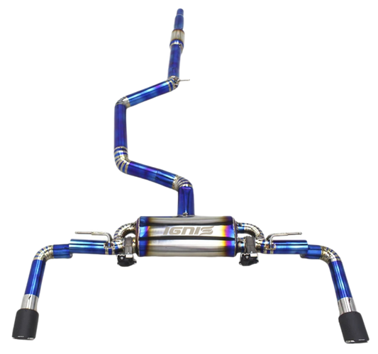 VW Mk8 Golf GTI Valved Titanium Cat-Back Exhaust (2022+)