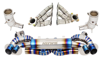 Porsche 911 (992) Turbo / Turbo S Valved Titanium Exhaust System (2020+)