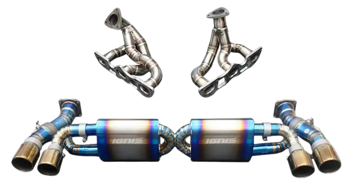 Porsche 911 (991) Turbo / Turbo S Valved Titanium Exhaust System (14-19)